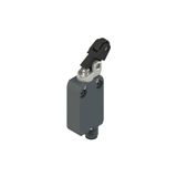 Modular prewired switch with offset roller lever