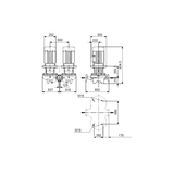 In-line circulator pump TPD 125-130/6 A-F-A-BQQE 5.5kW 400D 50HZ