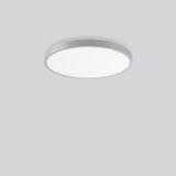 TRIONA round, 106 W, 9650 lm, 840, silver, smart+free Ceiling and wall