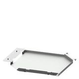 Floor plate for corner cubicle main busbar bottom, IP20, W: 400 mm D: 400 mm