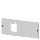 Cover 3VA23 (400 A), 3VA24 (630 A), 3-pole, withdrawable, H: 300 mm W: 800 mm