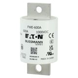 FWE-450A 1000Vdc IEC/UL 450A aR 60mm Round fuse