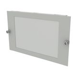 ProfiSNAP Front Plate with Plastic insert, for enclosure width 400mm, 
