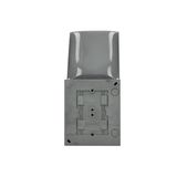 Platic housing for concrete floor, KF, Rectangular