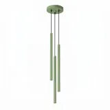 Pendant lamp PASTELO 3P sage
