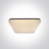 BLACK SQUARE PLAFO 50W WW IP20 230V