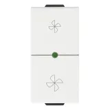 Dimmer for fans 220-240V white