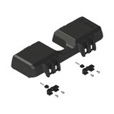 Black cover protection for lift control stations