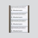 TM 612-4, BTM 650-04 BG Nameplate complete