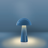 LAMP. DA TAVOLO COCO RICAR. BASE PG BLU