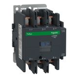 TeSys Deca contactor, 3P(3NO), AC-3/AC-3e, 440V, 95 A, 110V AC 50/60 Hz coil,screw clamp terminals