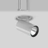 DEECOS R, 20 W, 2400 lm, 927, silver, DALI Recessed projectors, D 143 