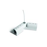 42004PG/W WHITE P&P SUSPENDED/SURFACE ADJUSTABLE CORNER IP20