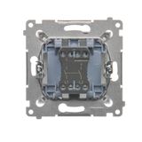 Single surface mounted box, Gold matt, metalic