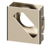 Locking device made of metal, for selector switch