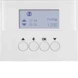 Blind time switch, display, K.1, p. white glossy