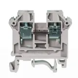 Rail-mounted screw terminal block ZSG1-6.0Ns grey