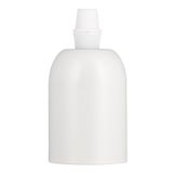 Lampholder Alu E27 White