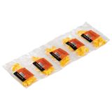 CableLine, Conductor and cable markers, 2.5 - 5 mm, 6 x 4.2 mm, yellow