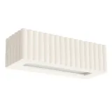 Wall lamp ceramic RIGATA beige