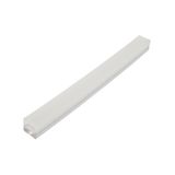 LED Silicone Profile Square 16 x 16 mm / white - milky, by m