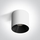 12118R/W/V WHITE 18W CCTV IP20 230V
