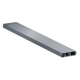 Lower part for floor duct with brush strip BKBD 300x80 with a length of 2m
