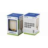 LED Bulb GRID, E27, C100, 3.5 W, 120 lm, 1800K, AC220-240V, 320°, golden