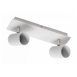 Ceiling luminaire VENETO, IP20, max. 2*20 W, GU10, round, white