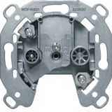 Radio/TV antenna socket, 10 dB daisy-chain box