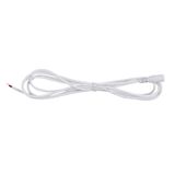 Power connector socket, free end (AWG 22/0.34 mm2), white, max. 3 A, length 2 m