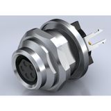 Built-in plugs, M8, Mounting thread: M 12, Number of poles: 5, Strand / cable length: