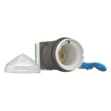 L-W Indicator light, white