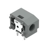 Stackable PCB terminal block 2.5 mm² Pin spacing 7.5/7.62 mm dark gray