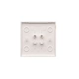 Light push button, (module), 10AX, quick connection, satin, metallized