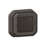 PLEXO SWITCH ON/OFF W/O WIRE, W/O BATTERY - ANTHRACITE - SURFACE