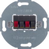 Stereo loudspeaker connector box, com-tech, ant., matt