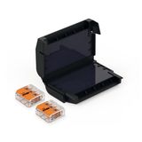 Gel box + 3 cleme Wago de 2 poli, max. 4mmp