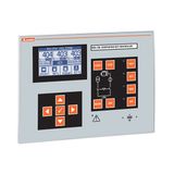 Remote display panel for RGK800SA, 12/24VDC, IP65 protection degree