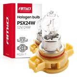 Halogen Bulb PSX24W PG20-7 12V 24W AMIO-04411