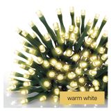 LED Christmas chain, 18 m, outdoor and indoor, warm white, timer