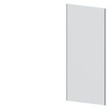 SIVACON side panel/rear panel, closed, EMC, IP40, H: 2000 mm, W: 800 mm