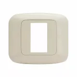 SINGLE PLATE 1M.IVORY YES SERIES