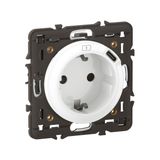 SOCKET 2P+E SCHUKO USB C TYPE WHITE