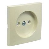 SAFETY COV PLAT F/SINGLE PHASE SOCKET PEARL