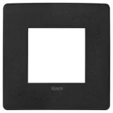 Plana Up 2M cover plate, matt black