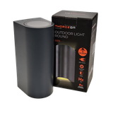 Outdoor Wall Light without Light Source 2xGU10 IP65 03115 Round Anthracite THORGEON