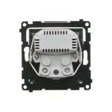 SOON ON SALE, Double IT socket RJ45, category 5e, (module), Simon 24, IP20/IP44, cashmere