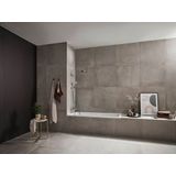 Vernis Blend 200 1 jet shower system with bath thermostat, chrome