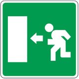 Safety sign - Al - Dimensions: 230x230 mm